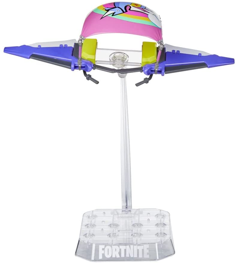 Fortnite 6 Inch Action Figure - Victory Royale Series - Llamacorn Express Glider with Display Stand