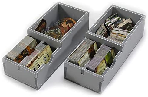 Folded Space Eldritch Horror and Single Small Box Expansion Board Game Box Inserts Organizer