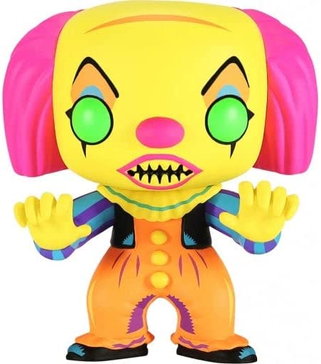 Funko Pop! Movies: IT - Pennywise (Black Light) #55 (Entertainment Earth Exclusive)