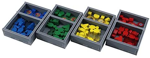 Folded Space Rajas of The Ganges and Expansions Board Game Box Inserts