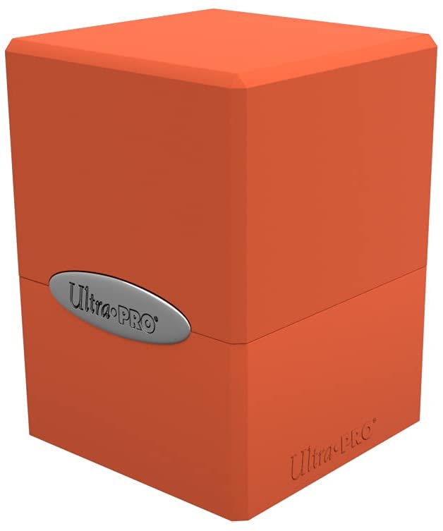 Ultra Pro Satin Cube Deck Box - Pumpkin Orange