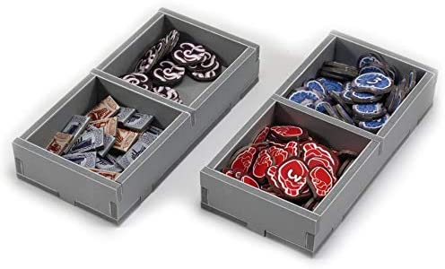 Folded Space Eldritch Horror and Single Small Box Expansion Board Game Box Inserts Organizer