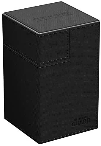 Ultimate Guard 80+ Flip n Tray Deck Case - Black