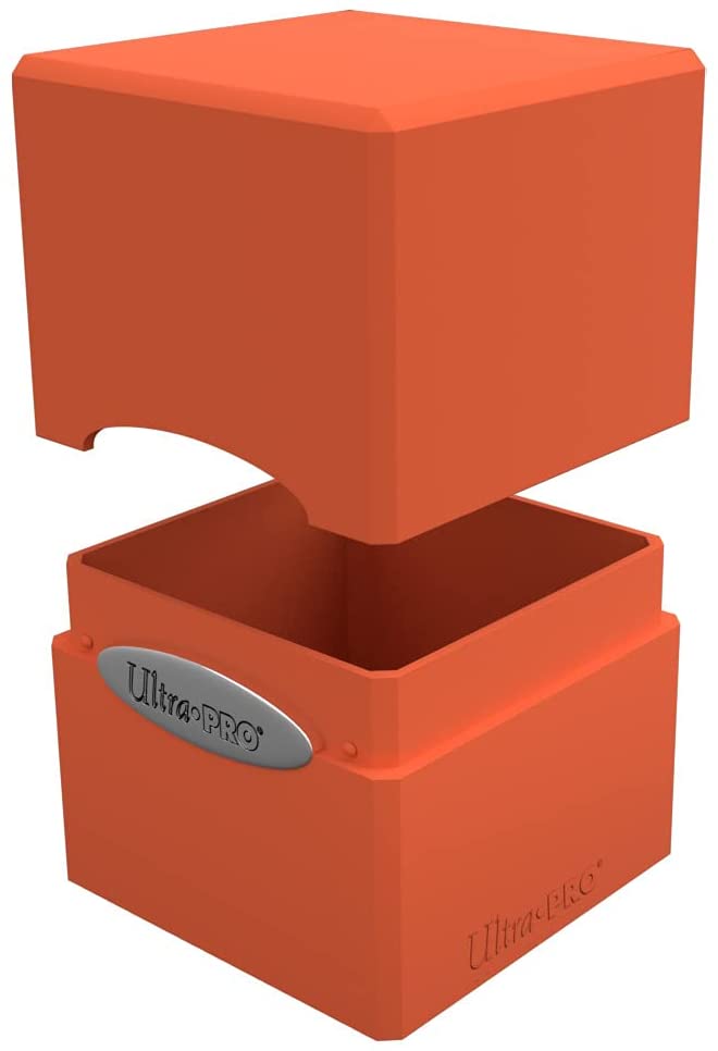 Ultra Pro Satin Cube Deck Box - Pumpkin Orange