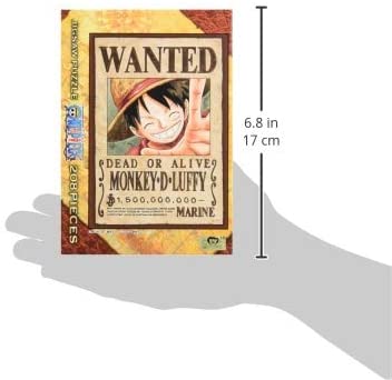 Ensky Jigsaw Puzzle 208 Pieces - One Piece Wanted Sign Monkey D Luffy