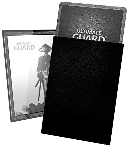 Ultimate Guard Katana Card Sleeves - Japanese Size 60ct - Black