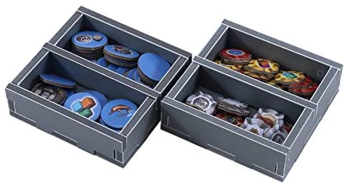 Folded Space Rajas of The Ganges and Expansions Board Game Box Inserts