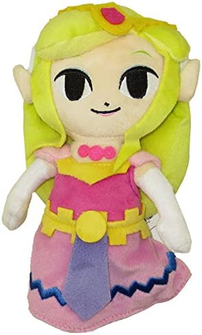 Little Buddy Legend of Zelda Wind Waker Princess Zelda 8" Plush , Pink