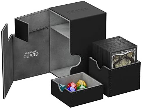 Ultimate Guard 80+ Flip n Tray Deck Case - Black