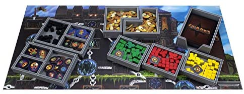 Folded Space Clank and Expansions Board Game Box Inserts