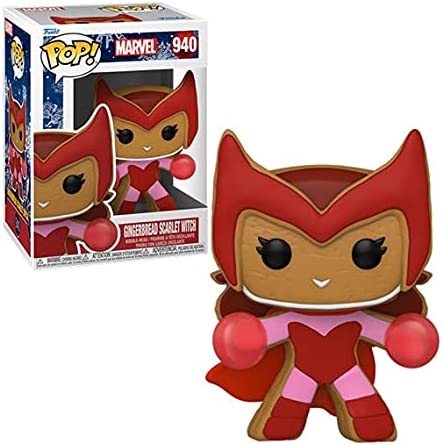Funko Pop! Marvel: Gingerbread Scarlet Witch #940