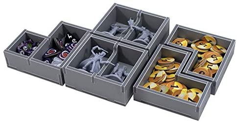 Folded Space Clank and Expansions Board Game Box Inserts