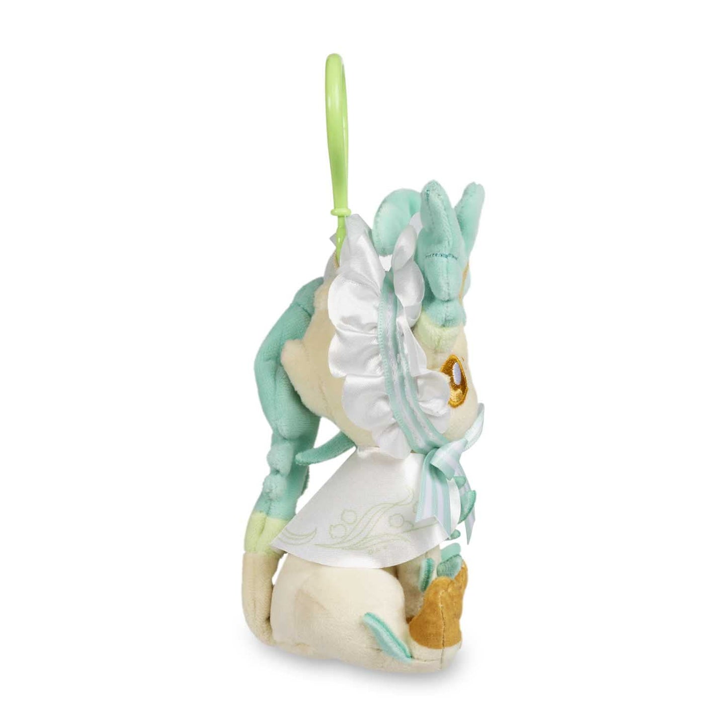 Pokemon 5 Inch Plush Key Chain - Happy Spring Leafeon