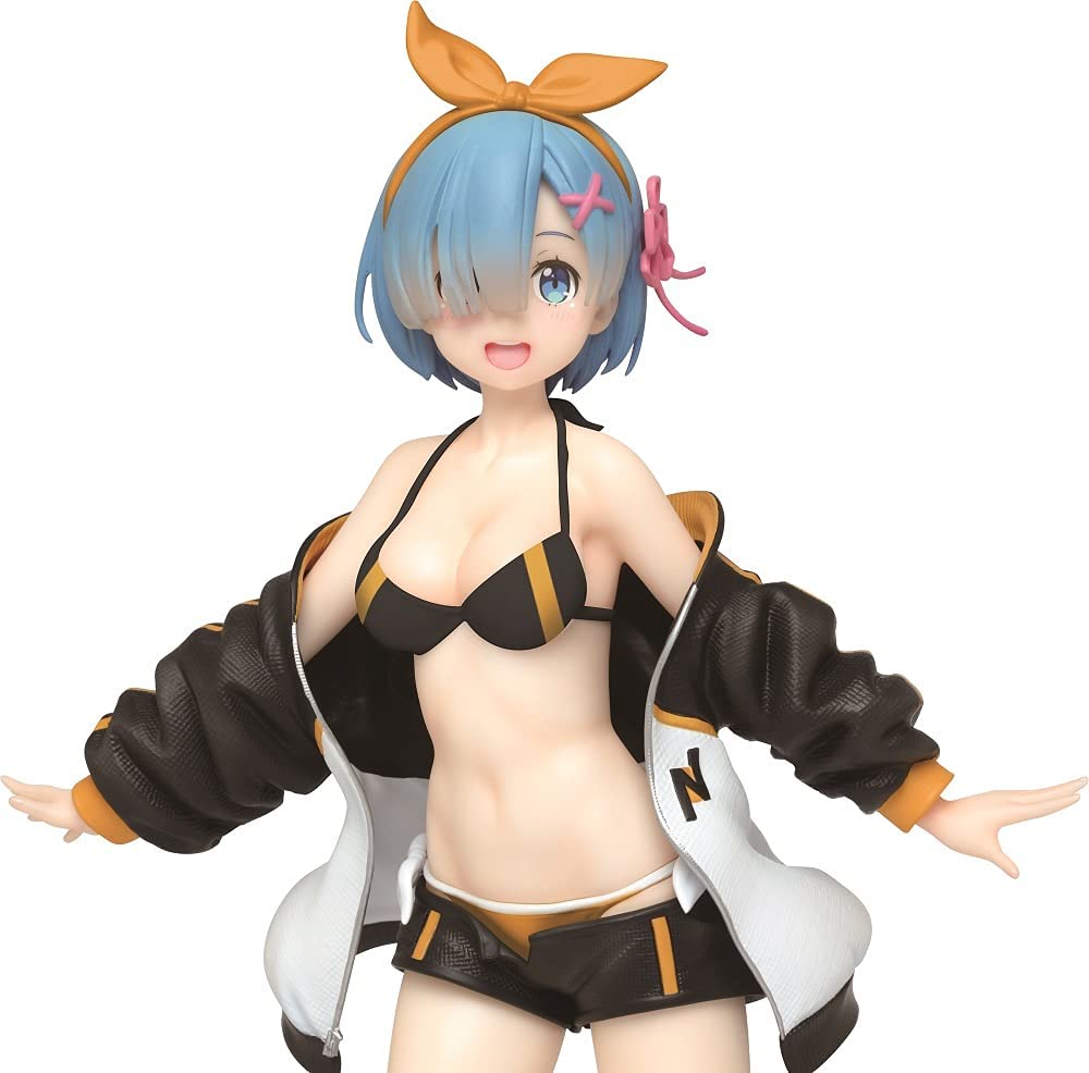 Taito Precious Figure - Re: Zero - Rem Jumper Swimsuit rev. Renewal