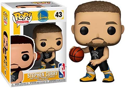 Funko Pop! Basketball: Warriors - Stephen Curry #43