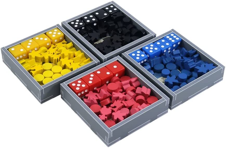 Folded Space Teotihuacan V2 City of Gods and Expansions Board Game Box Inserts