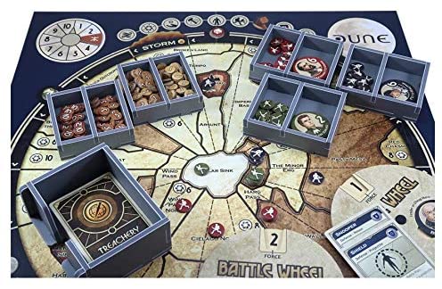 Folded Space Dune and Expansion Board Game Box Inserts