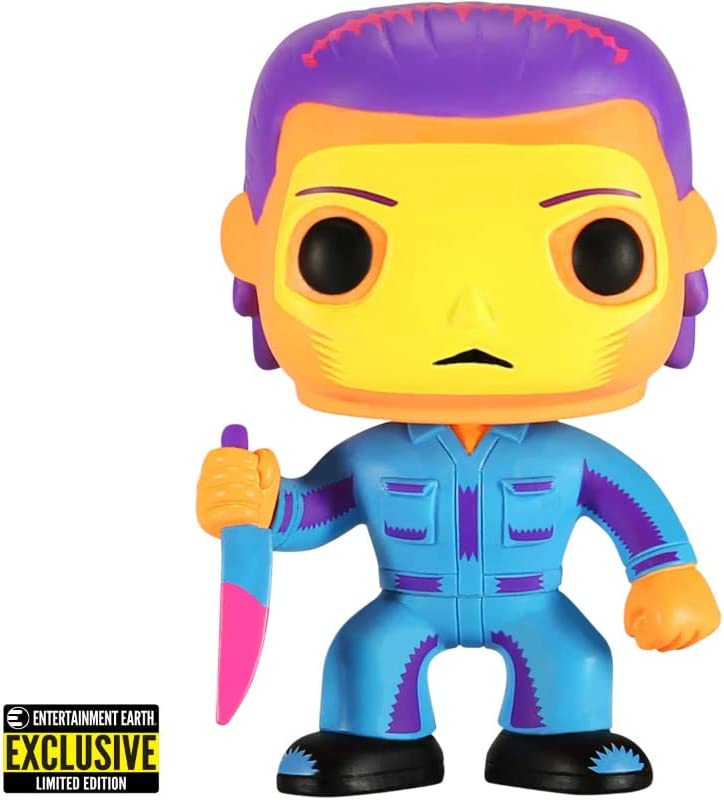 Funko Pop! Movies: Halloween - Michael Myers (Black Light) #03 (Entertainment Earth Exclusive)