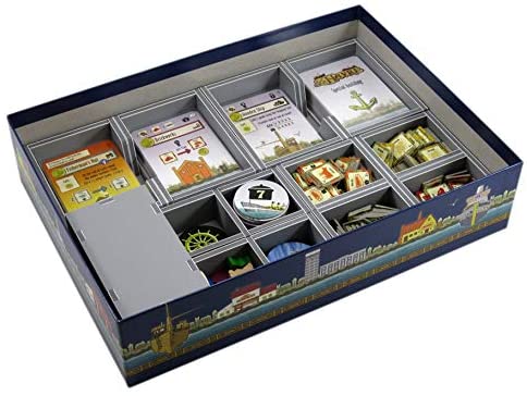 Folded Space Le Havre and Le Gran Hameau Board Game Box Inserts