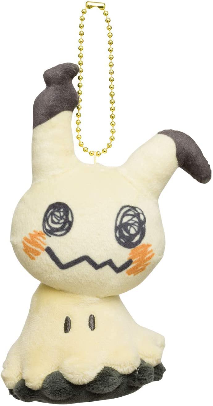 Pokemon 6 Inch Plush Lanyard - Mascot Ball Freak - Mimikyu x Luxury Ball