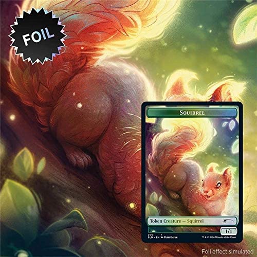 Magic: The Gathering Secret Lair - Premium Foil Edition - We Hope You Like Squirrels