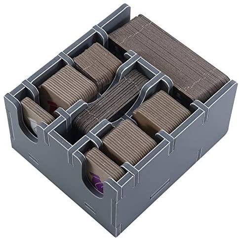 Folded Space Barrage and Leeghwater Expansion Board Game Box Inserts