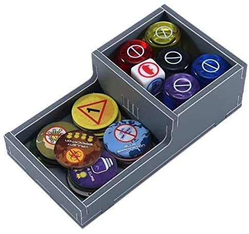 Folded Space Pandemic and Expansions Board Game Box Inserts