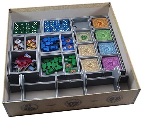 Folded Space Rajas of The Ganges and Expansions Board Game Box Inserts