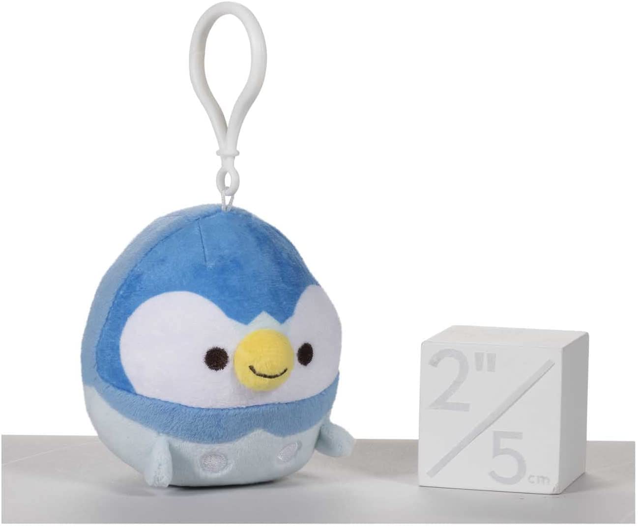 Pokemon 4 Inch Plush Key Chain - Squishy Piplup