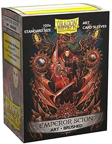 Dragon Shield 100ct Standard Card Sleeves: Coat of Arms - Brushed Emperor Scion