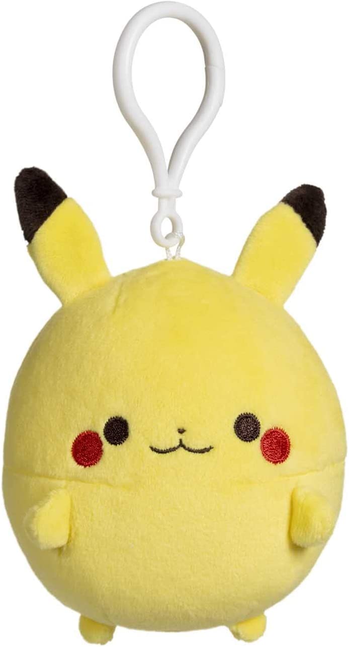 Pokemon 4 Inch Plush Key Chain - Squishy Pikachu