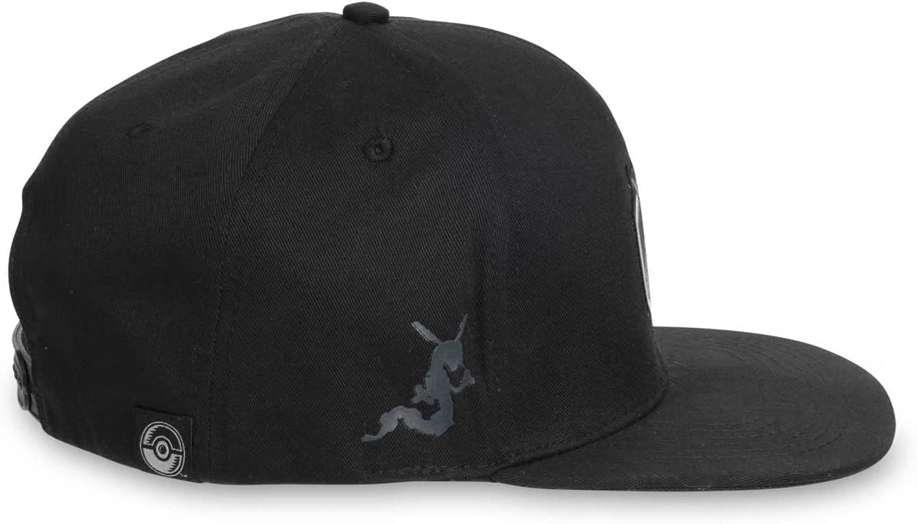 Pokemon Center Flat-Bill Hat - Rayquaza Black