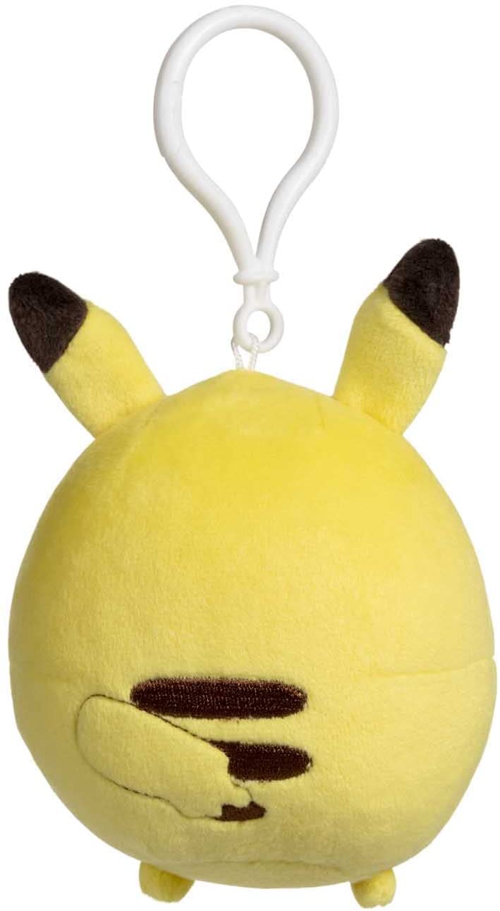 Pokemon 4 Inch Plush Key Chain - Squishy Pikachu