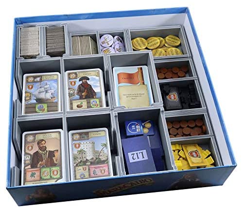 Folded Space Maracaibo and La Armada Expansion Board Game Box Inserts