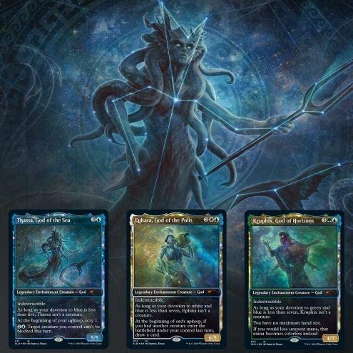 Magic: The Gathering Secret Lair - Premium Foil Edition - Theros Stargazing: Vol. II Thassa