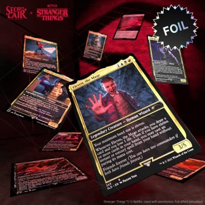Magic: The Gathering Secret Lair - Premium Foil Edition - MTG x Stranger Things