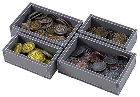 Folded Space Clans of Caledonia Revised Edition Board Game Box Inserts