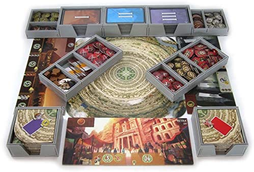 Folded Space 7 Wonders and Expansions Board Game Box Inserts