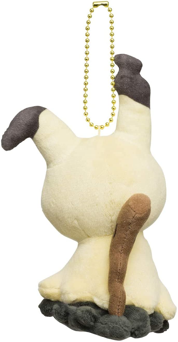 Pokemon 6 Inch Plush Lanyard - Mascot Ball Freak - Mimikyu x Luxury Ball