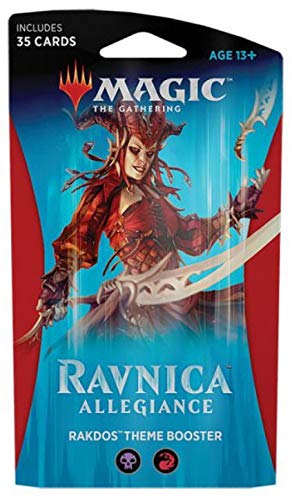Magic: The Gathering Theme Booster Pack - Ravnica Allegiance - Rakdos Collectors Emporium NY Magic: The Gathering Theme Booster Pack - Ravnica Allegiance - Rakdos Collectors Emporium NY