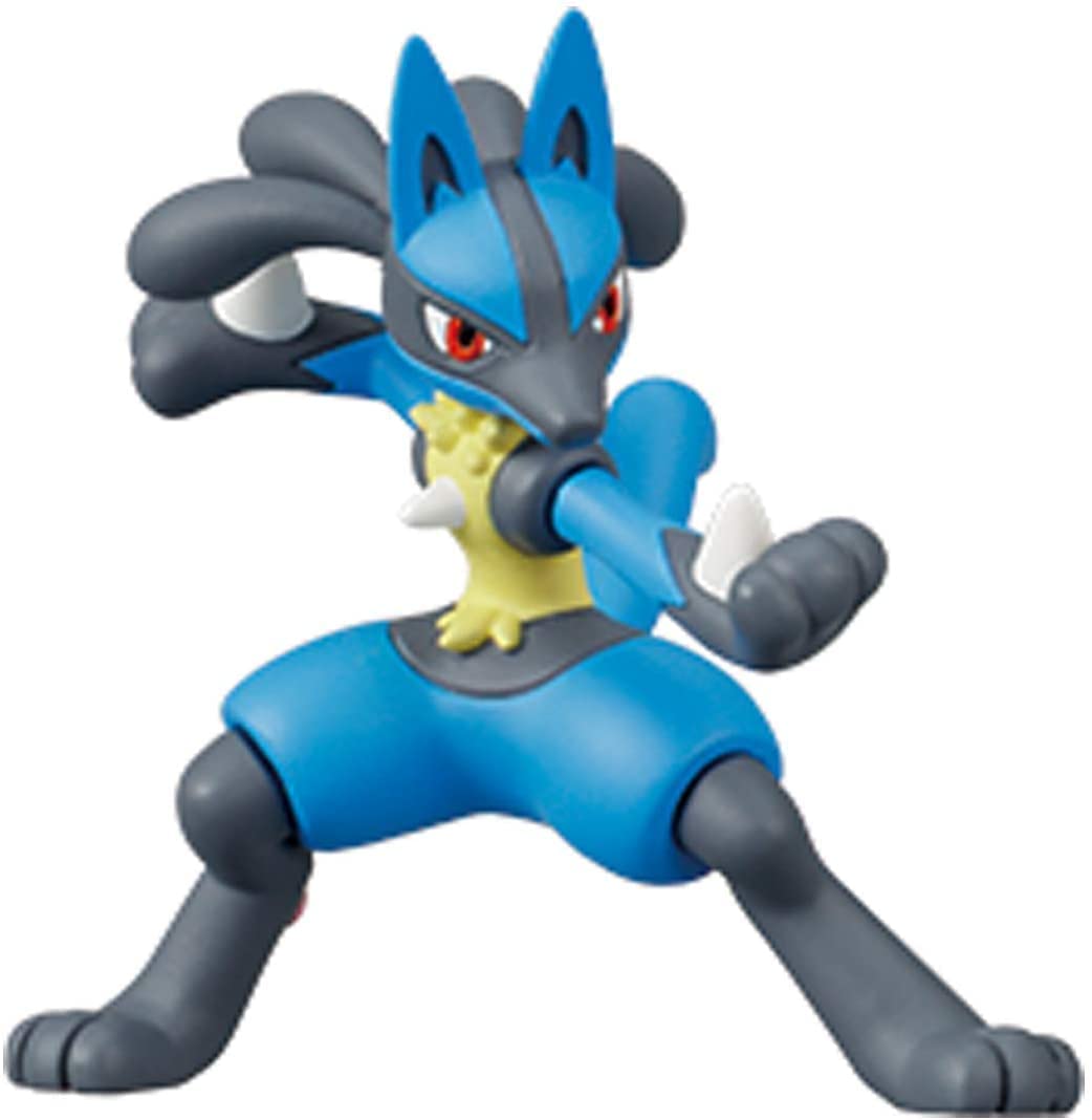 Takara Tomy Pokedel-Z Pop n Catch Action Figure 2 Pack - Cinderace Great Ball & Lucario Poke Ball