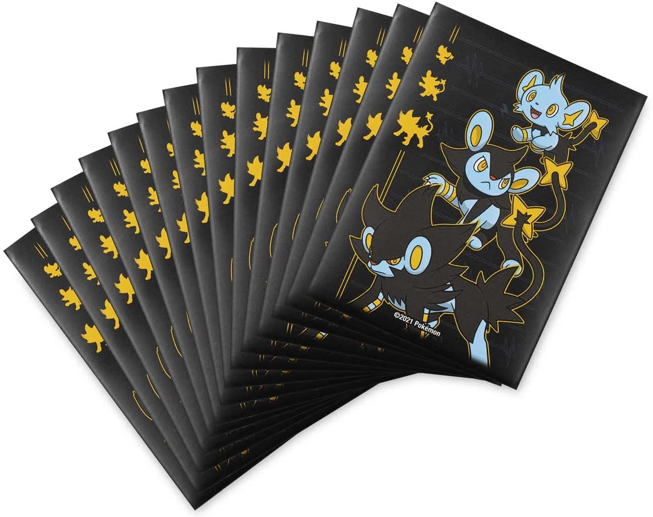 Pokemon 65ct Card Sleeves - Shinx Evolution Electro-Stack