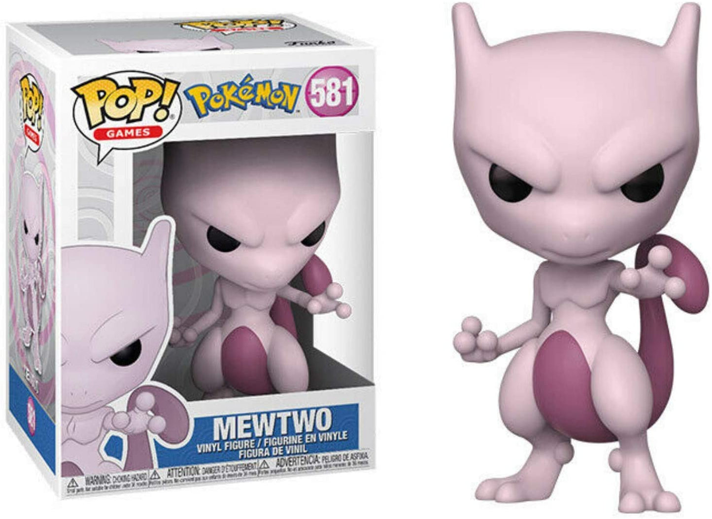Funko Pop! Games: Pokemon - Mewtwo #581