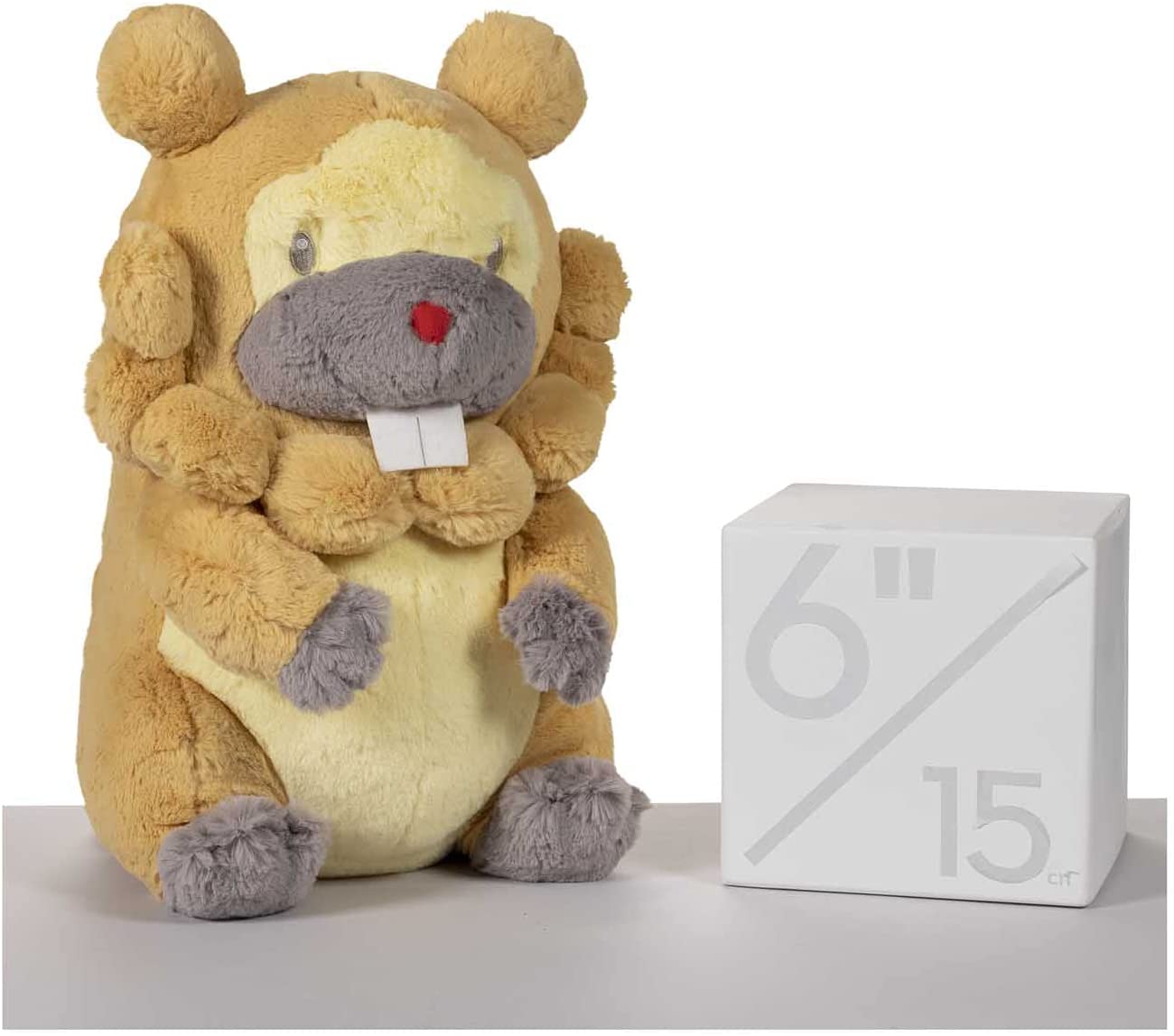 Pokemon 15 Inch Comfy Friends Plush - Bidoof