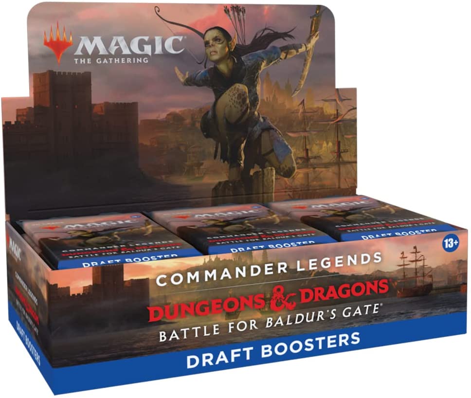 Magic: The Gathering Draft Booster Box Case - Commander Legends: Battle for Baldur's Gate (Case of 6)