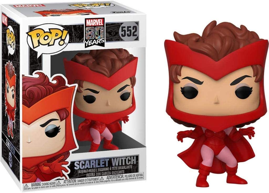 Funko Pop! Marvel: 80th Anniversary - Scarlet Witch (First Appearance) #552