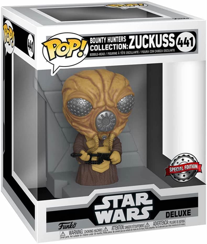 Funko Pop! Deluxe Star Wars Episode V: The Empire Strikes Back - Bounty Hunters Zuckuss #441 (GameStop Exclusive)
