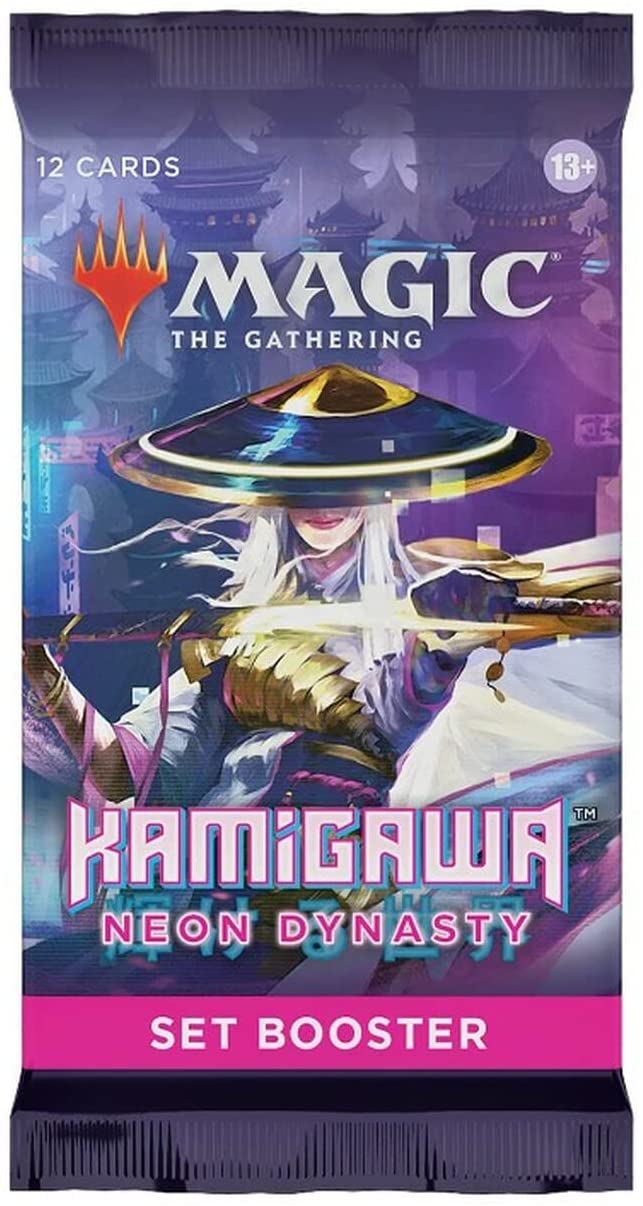 Magic: The Gathering Set Booster Pack Lot - Kamigawa: Neon Dynasty - 6 Packs