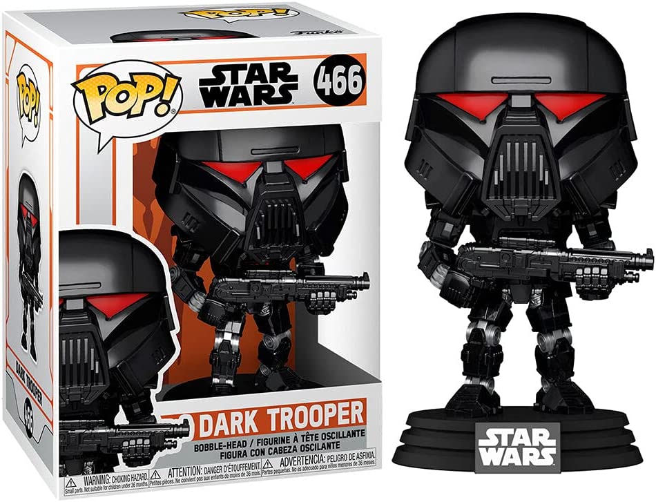 Funko Pop! Star Wars: The Mandalorian - Dark Trooper Battle Droid #466