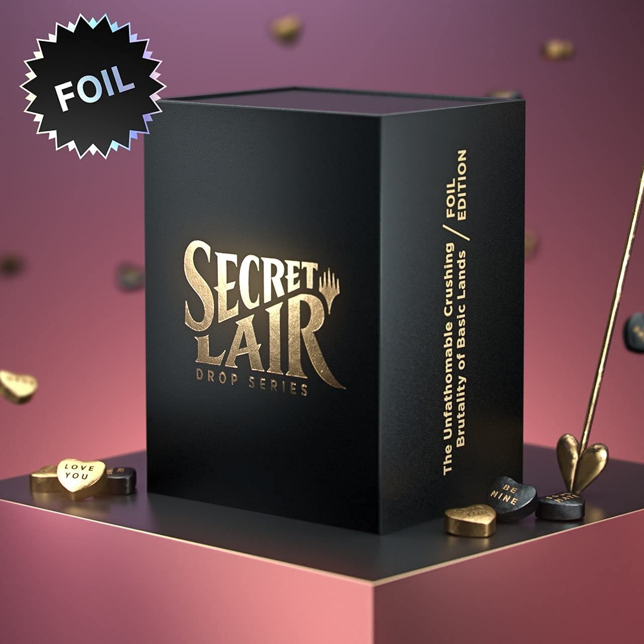 Magic: The Gathering Secret Lair - Premium Foil Edition - Unfathomable Crushing Brutality of Basic Lands